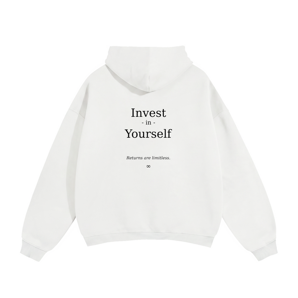 A.MP Oversized Fleeced Hoodie | Premium Heavyweight Unisex Streetwear | Invest In Yourself