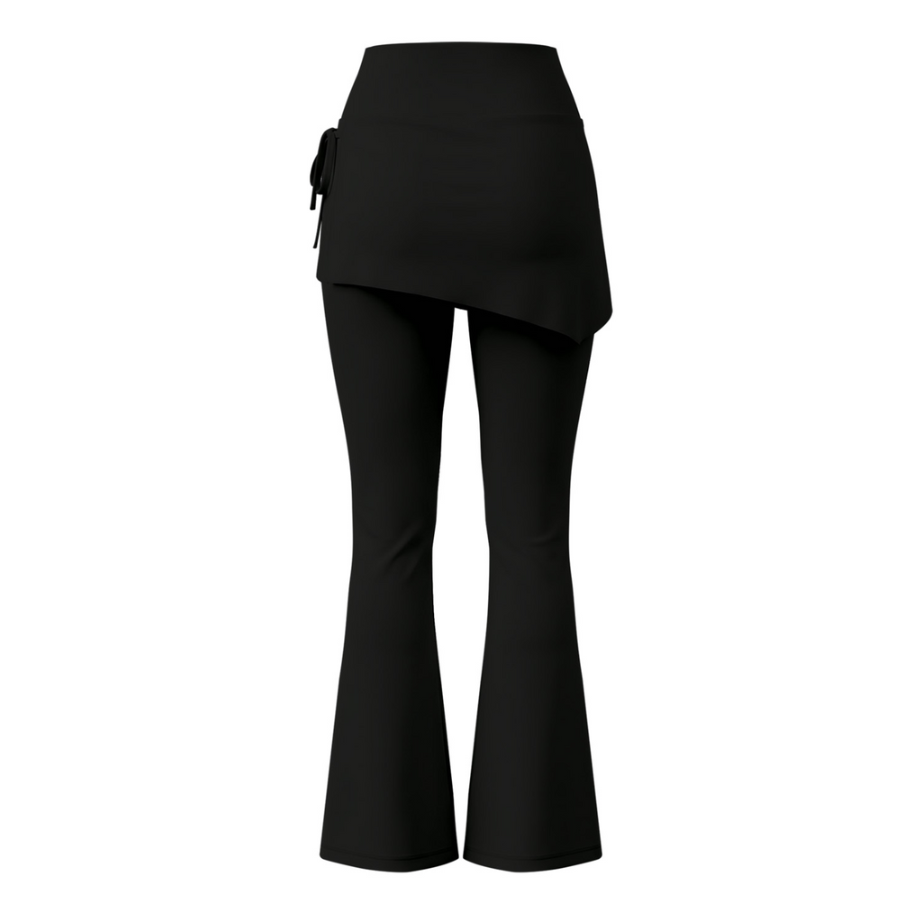 A.MP Skirted Flare Yoga Leggings alternate product image 8