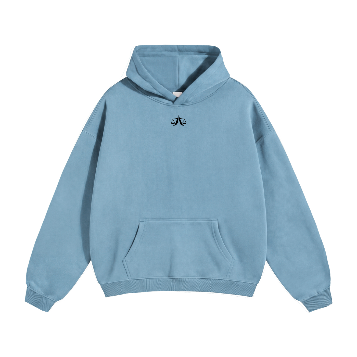 A.MP Oversized Fleeced Hoodie Invest In Yourself — colour option