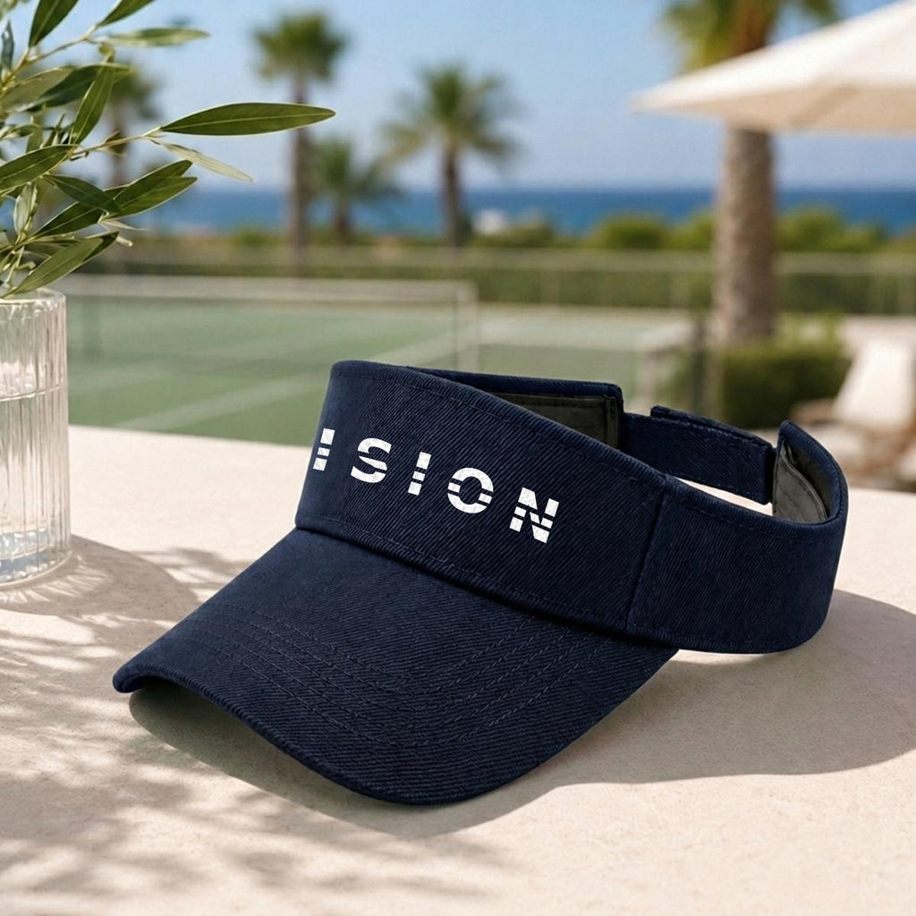 Embroidery Open-Top Visor