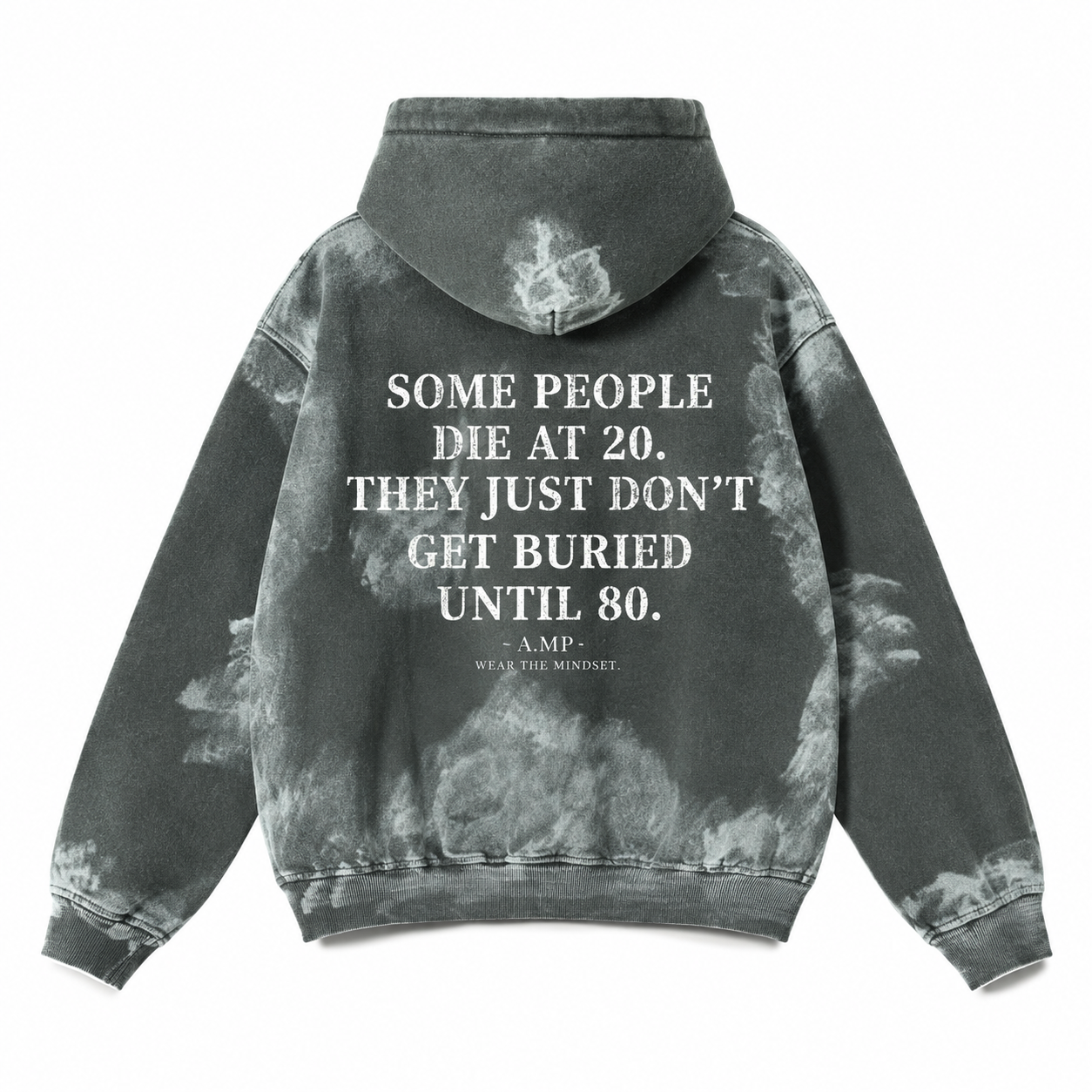 A.MP Heavyweight Vintage-Wash Hoodie