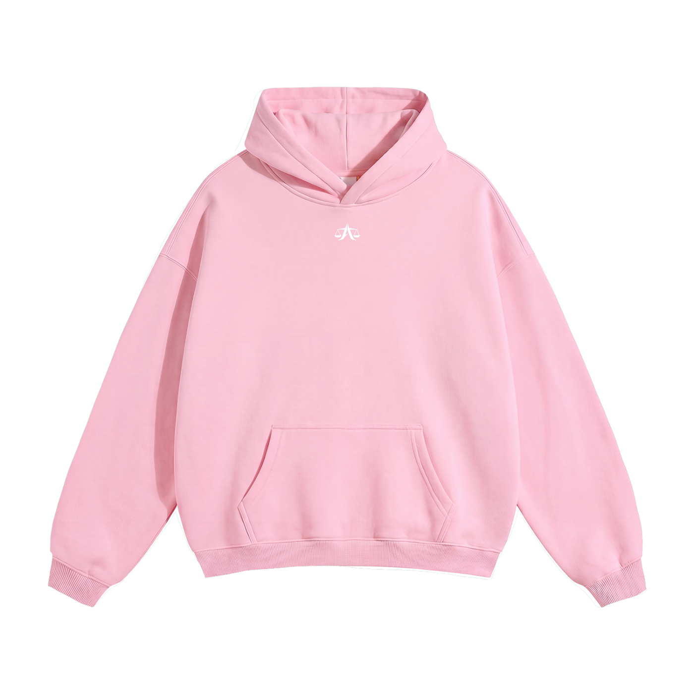 A.MP Premium Oversized Fleeced Hoodie — fit detail