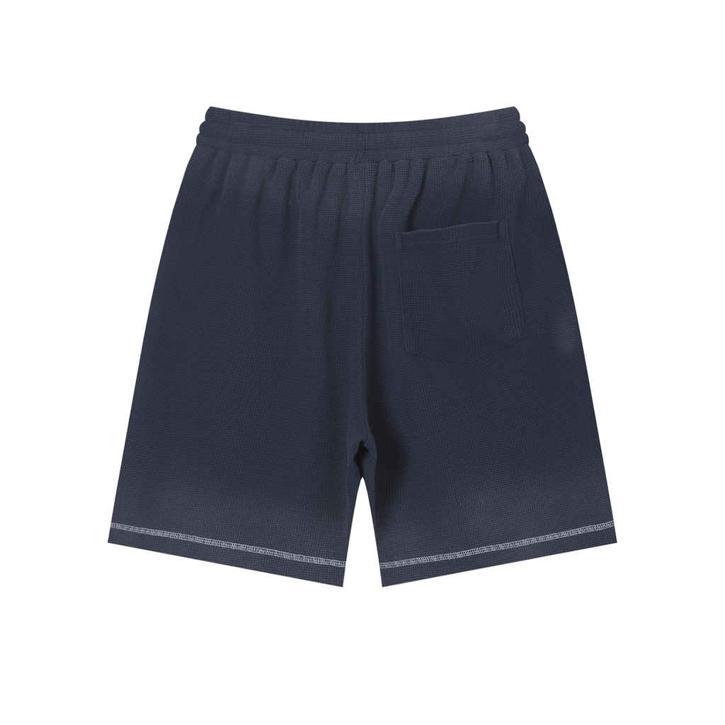 A.MP - Waffle Raw Hem Shorts