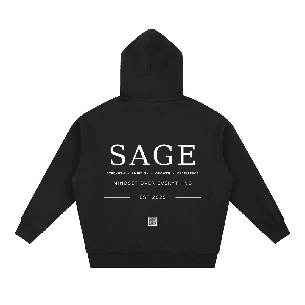 A.MP SAGE Signature Zip Hoodie — colour option