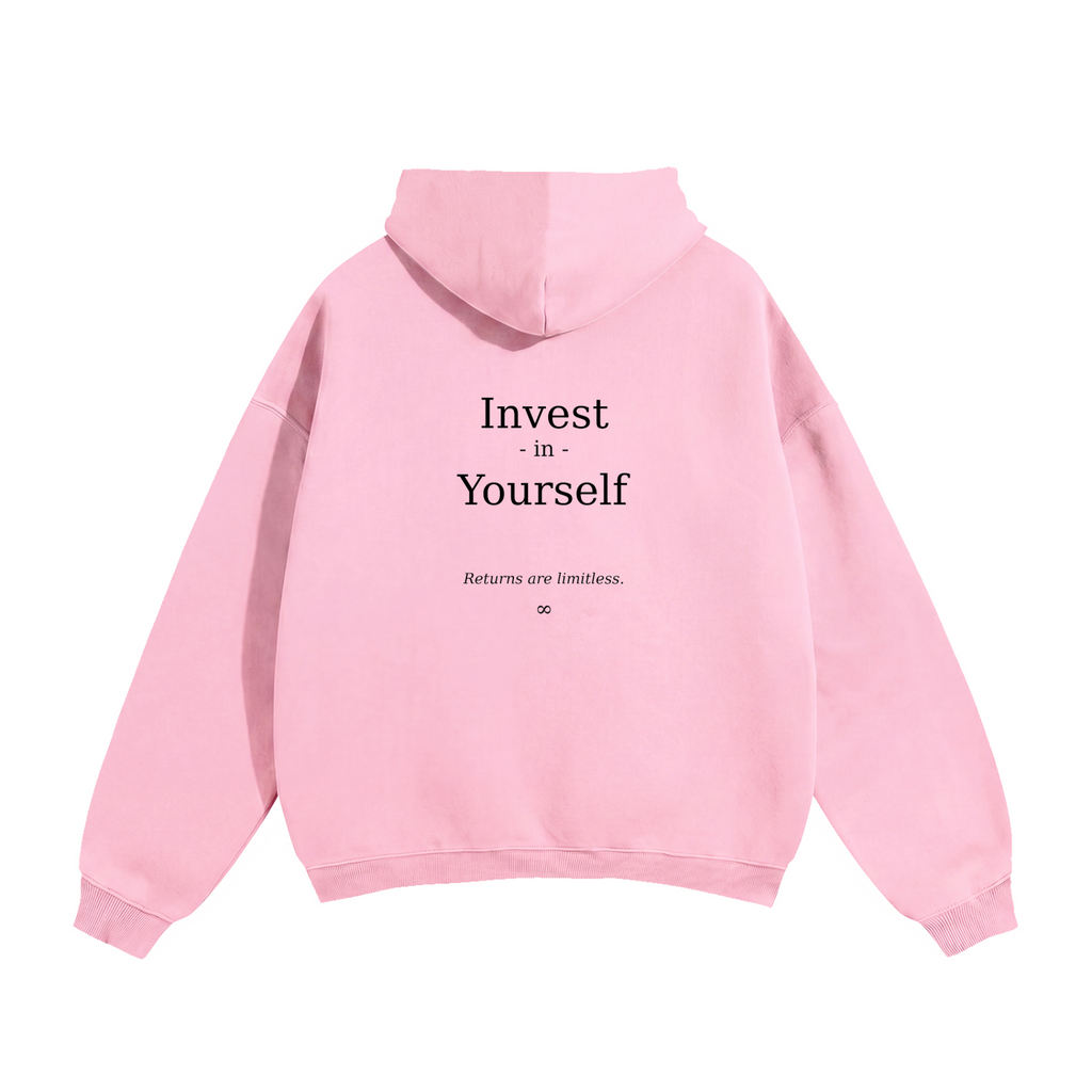 A.MP Oversized Fleeced Hoodie | Premium Heavyweight Unisex Streetwear | Invest In Yourself