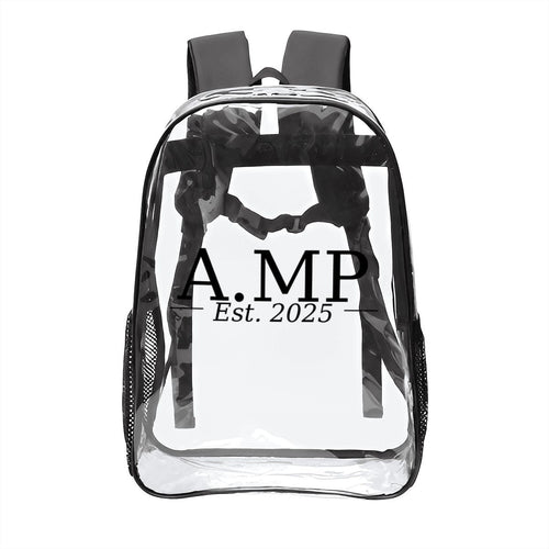 A.MP Clear Essentials Backpack — side view