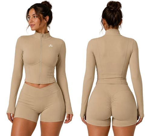 A.MP A Scale Women's Full-Zip Sports Jacket — back view