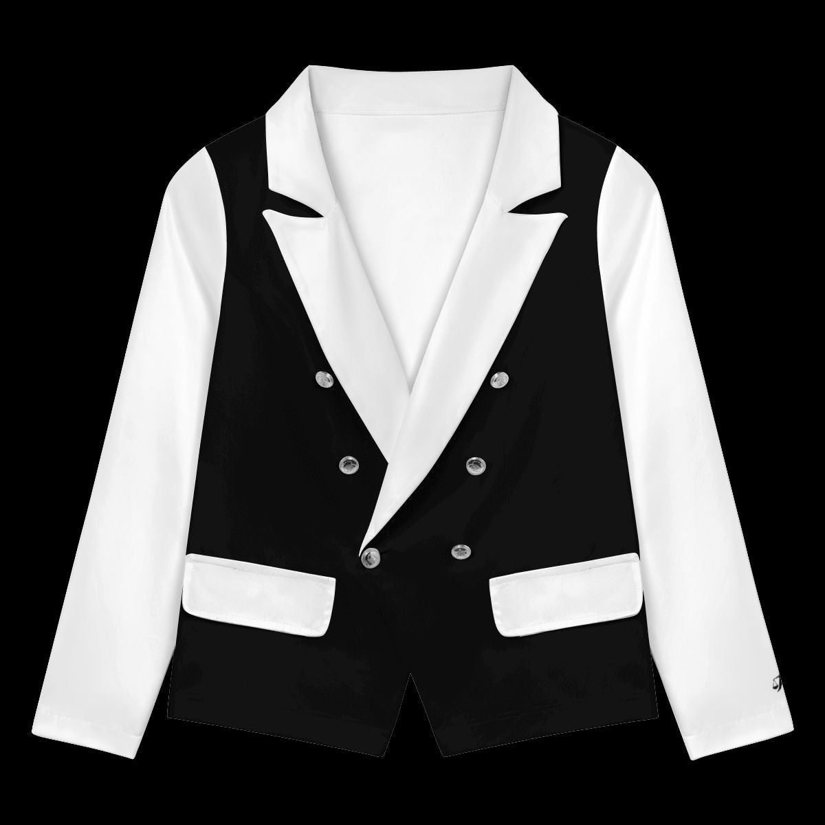 A.MP women's tailored blazer styled for office wear