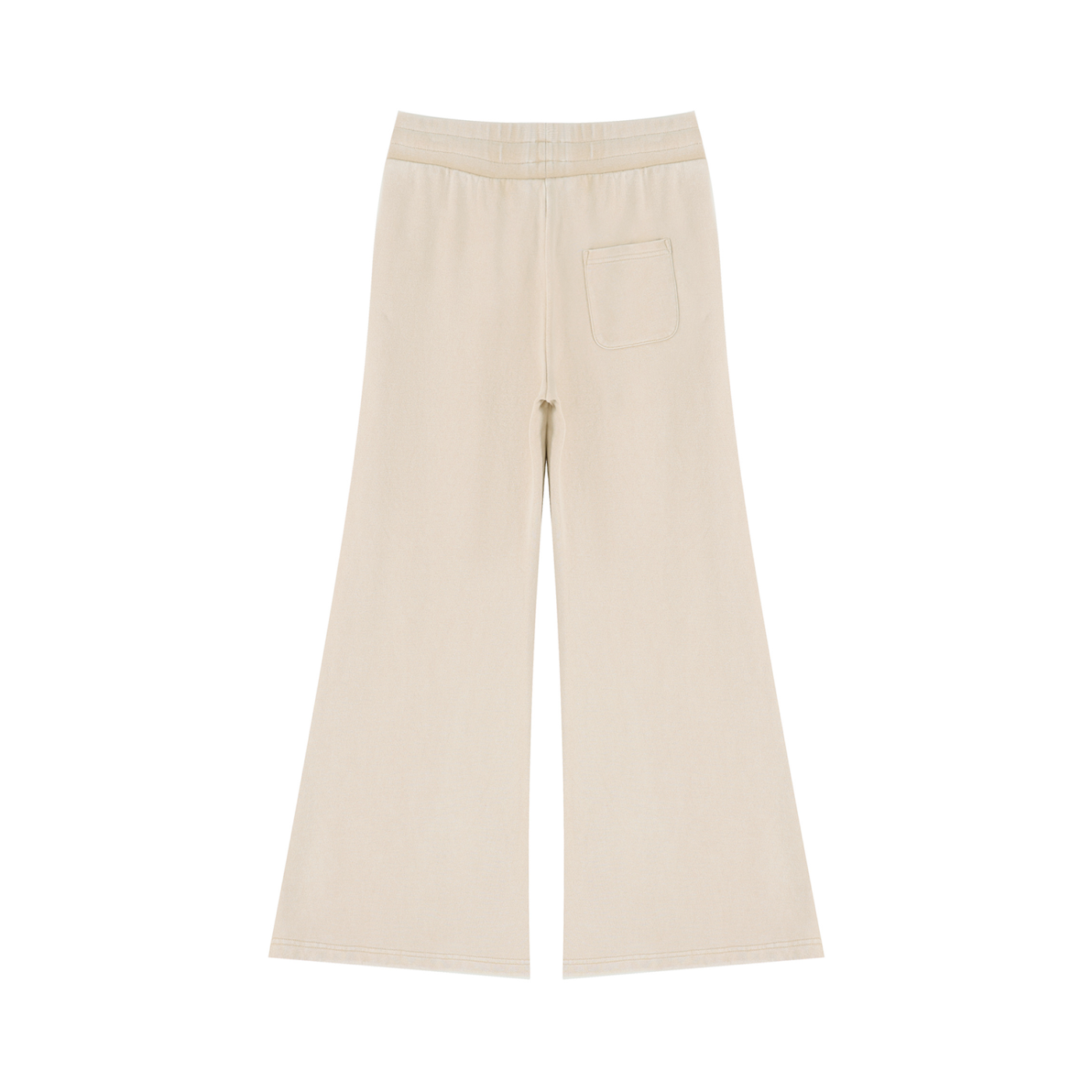 A.MP Mineral Wash Flared Sweatpants — flare detail