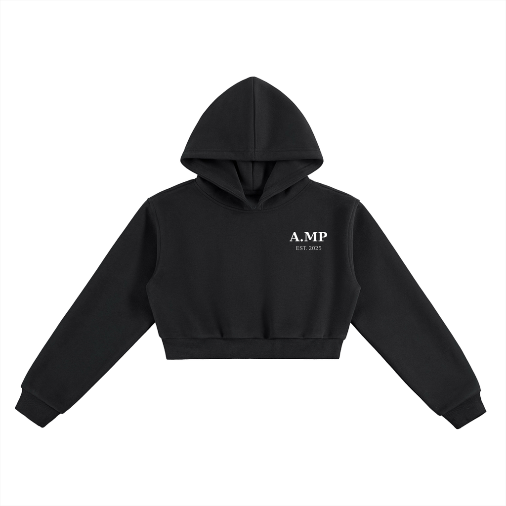 Woman,Crop,Hoodie 