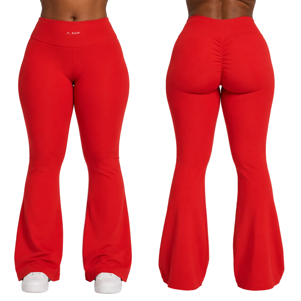 A.MP - Women’s High Rise Flared Leggings