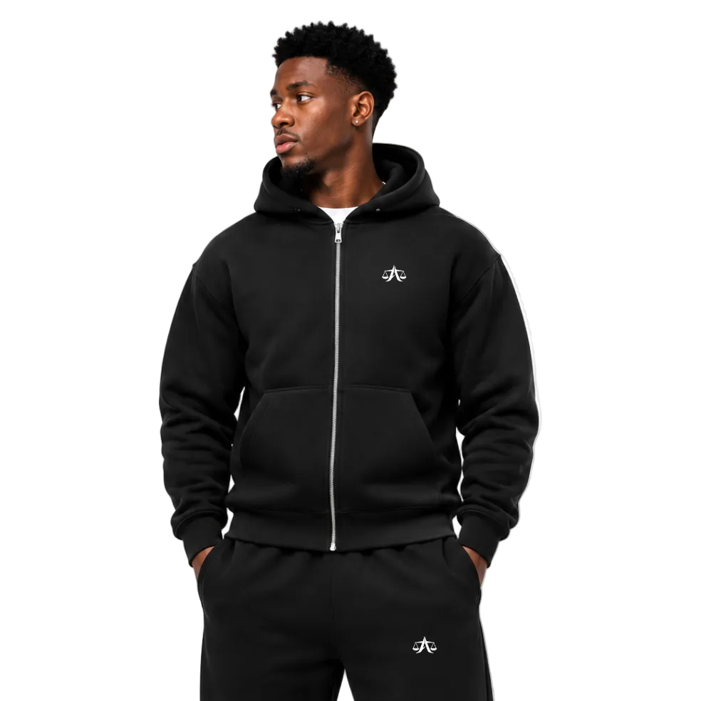 A.MP Drop Shoulder Full-Zip Hoodie