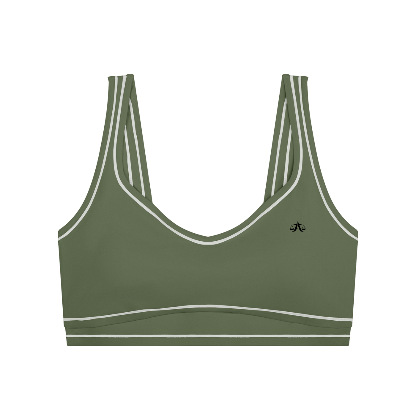 A.MP Women's Essential Sculpt Sports Bra | Premium Activewear | 220GSM