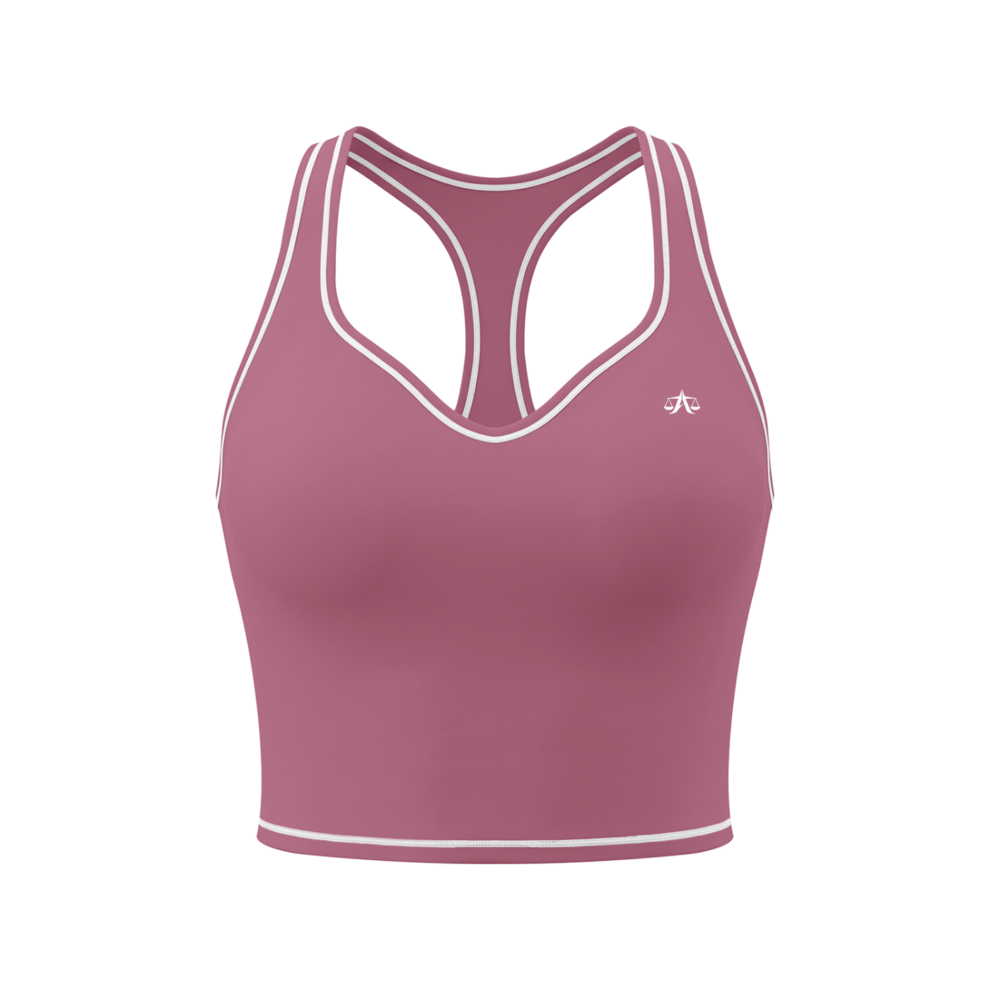A.MP Sculpt Racerback Sports Top — fit detail