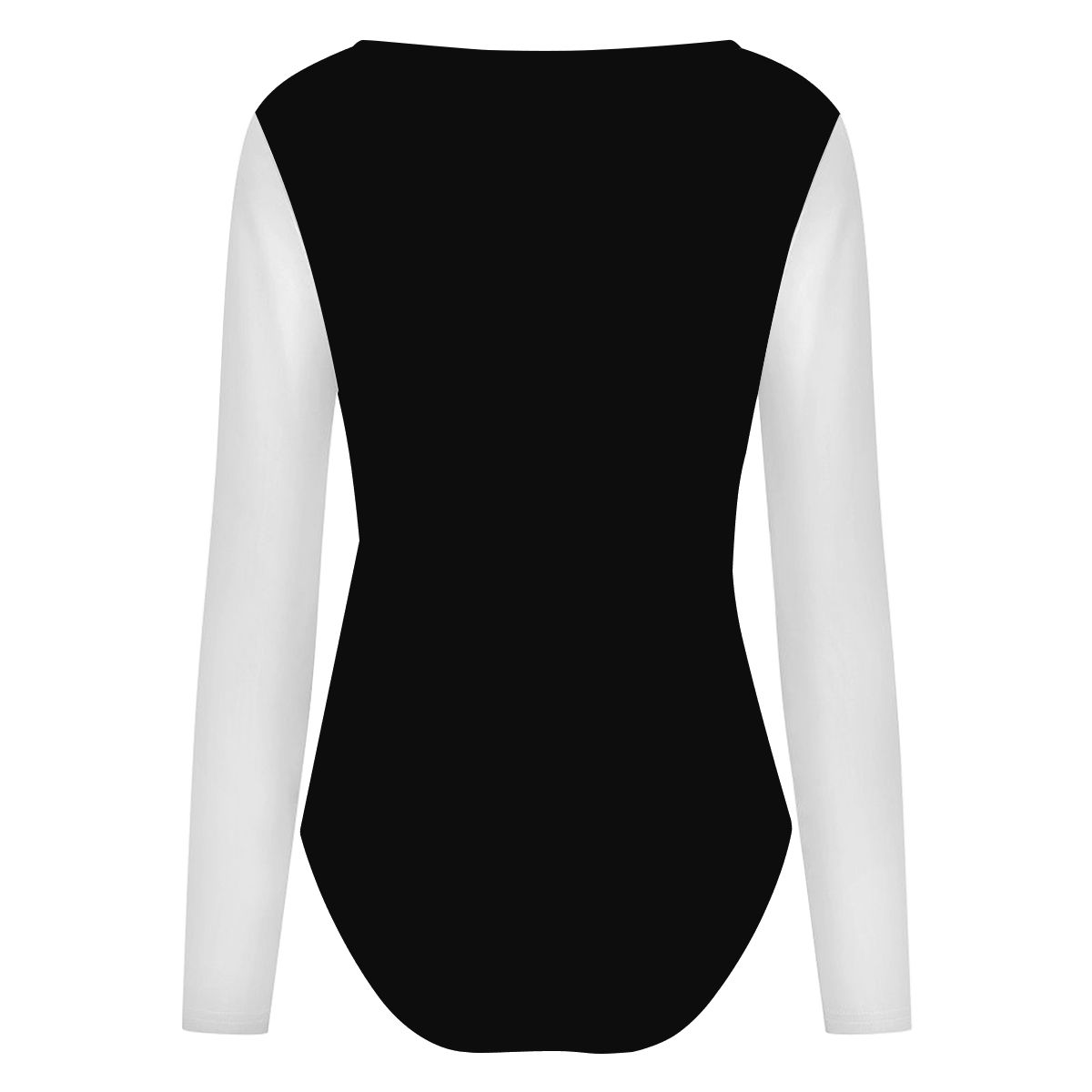 A.MP women's square neck long sleeve bodysuit