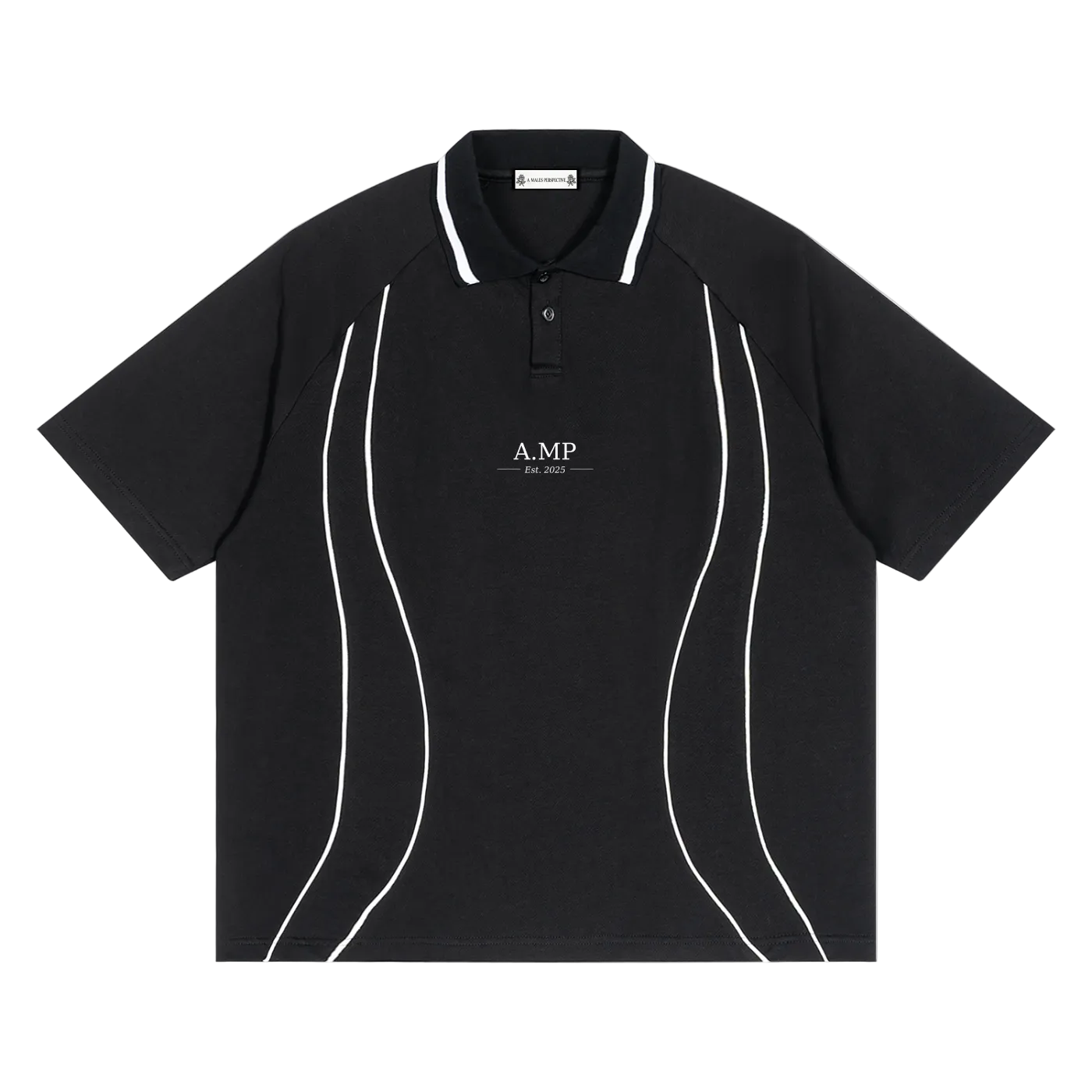 A.MP - Vision Piping Polo Shirt