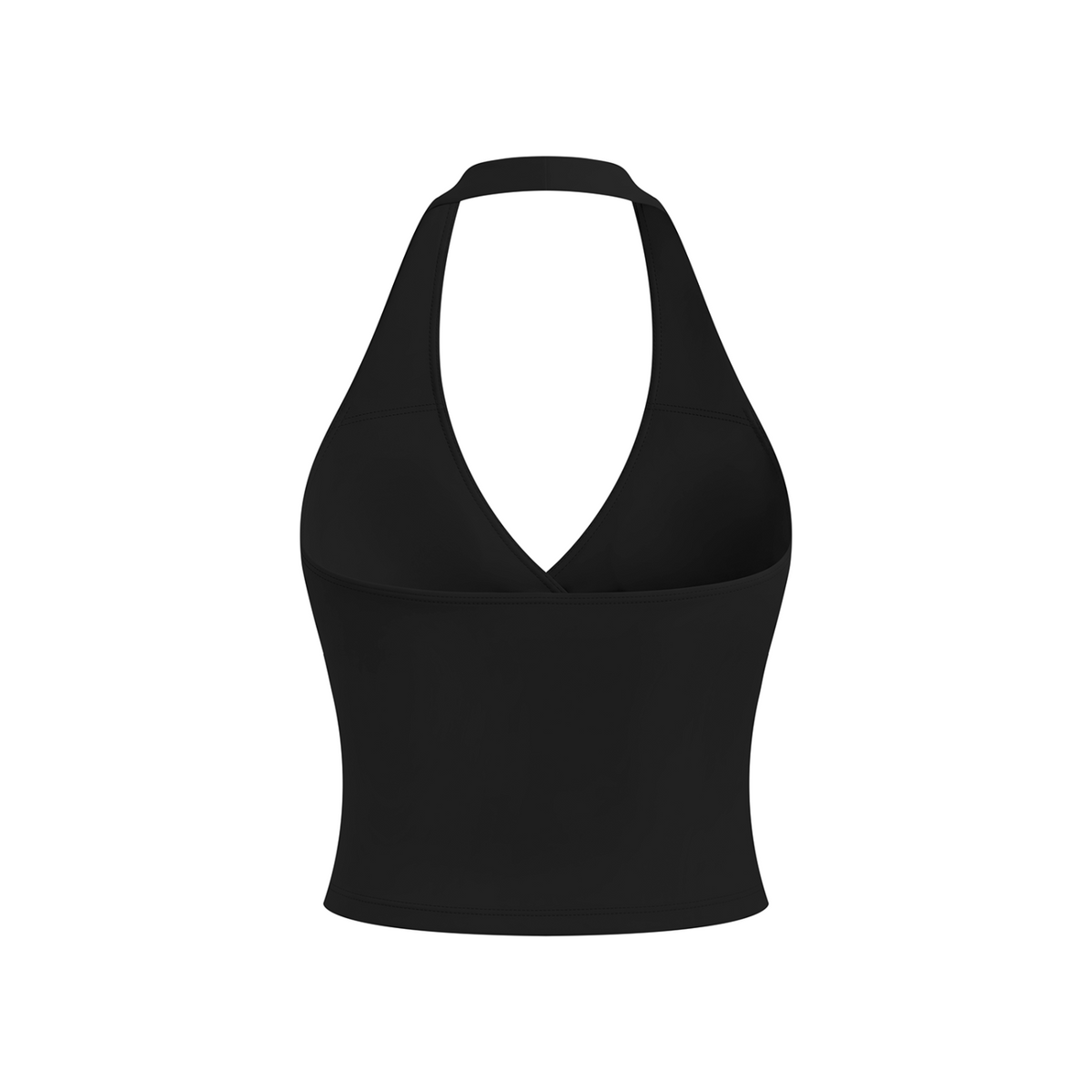 A.MP Ruched Halter Yoga Tank Top alternate product image 2