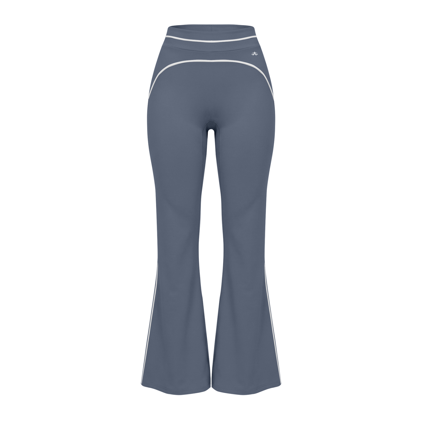 A.MP Women's High-Rise Flared Yoga Pants in 220gsm polyamide-elastane stretch