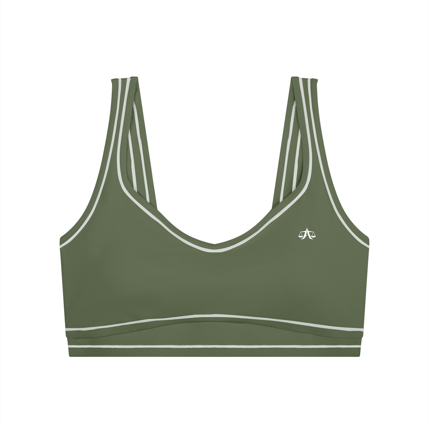 A.MP Women's Sculpt Contour Sports Bra | Premium Activewear | 220GSM