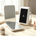 A.MP LED compact folding makeup mirror
