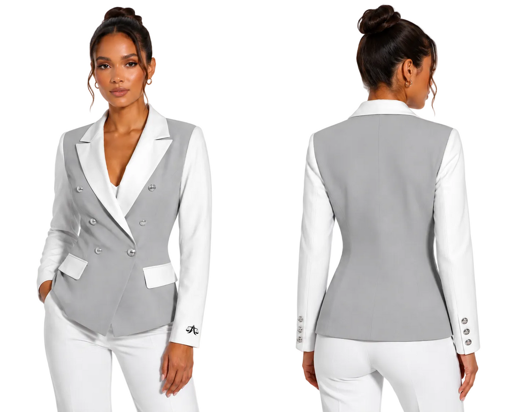 A.MP Women's A Scale Tailored Signature Blazer Statement Edition — front view