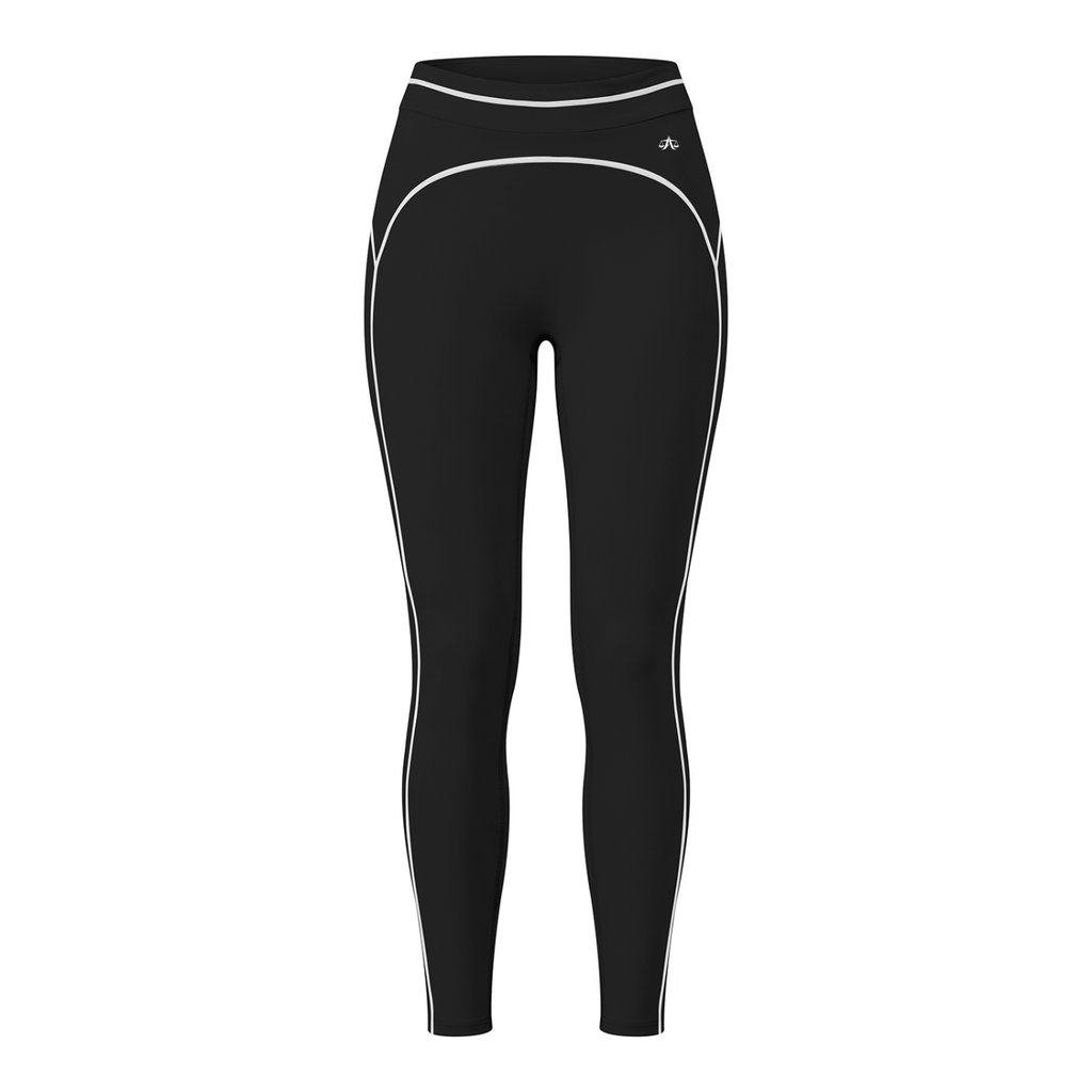 A.MP Sculpt High-Waist Contour Leggings — waistband detail
