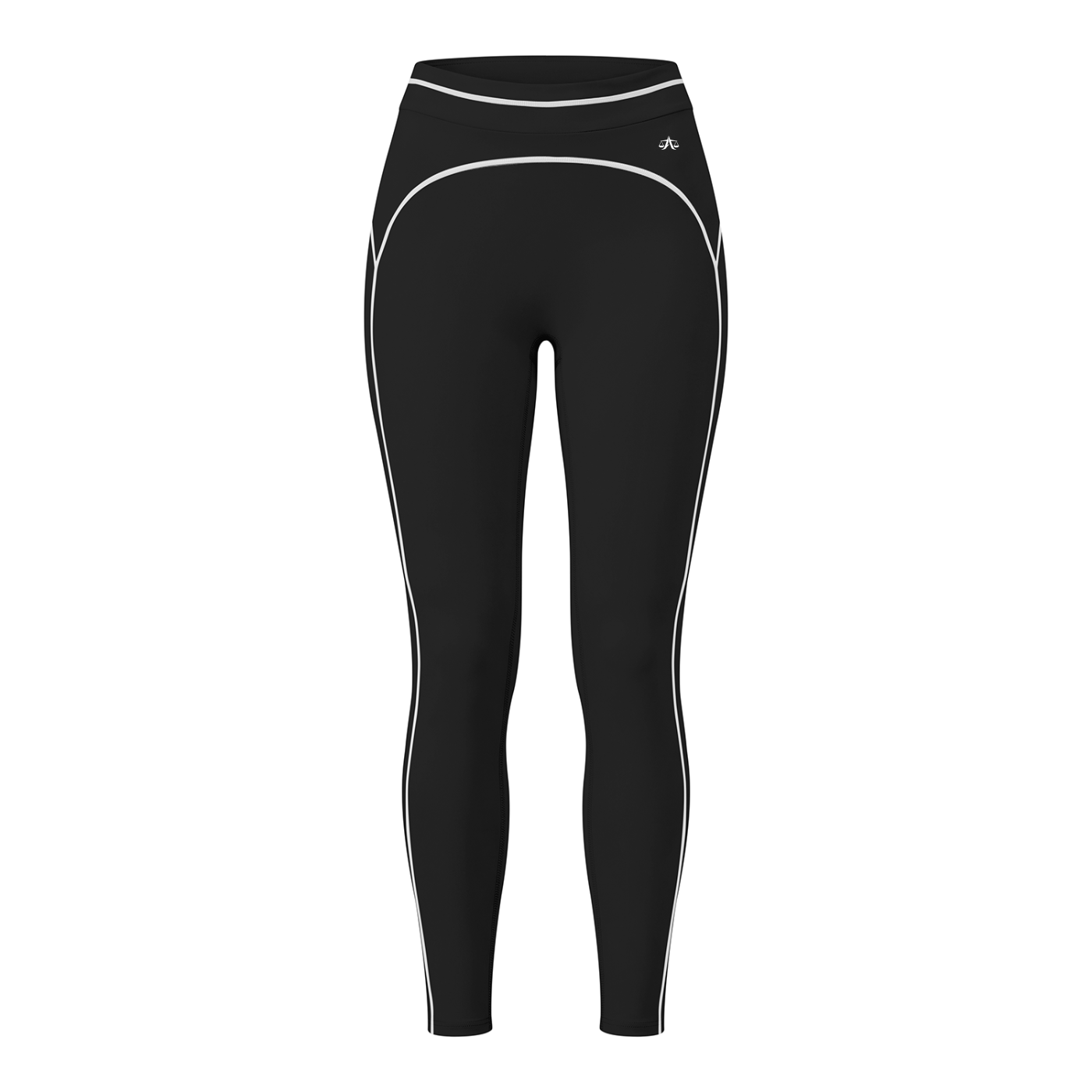 A.MP Sculpt High-Waist Contour Leggings — waistband detail