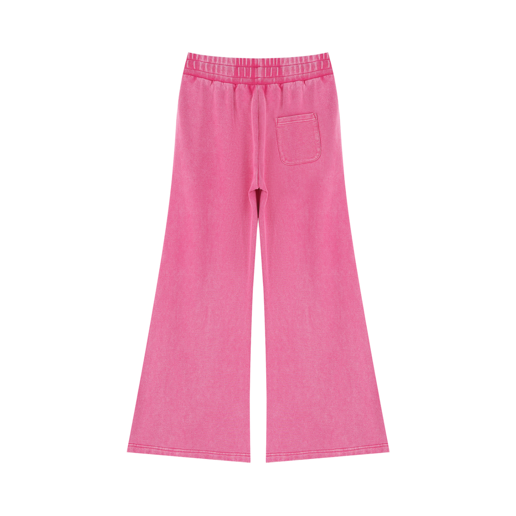 A.MP Women's A Scale Mineral Wash Flared Leg Sweatpants | 400GSM Premium Streetwear