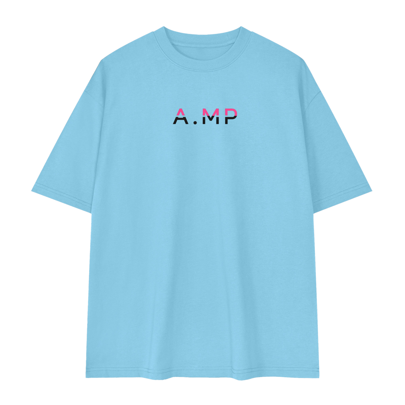 A.MP - Split Tone Drop Shoulder Tee