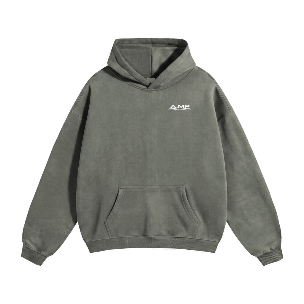 A.MP Leaving Her Saved Me oversized fleeced hoodie