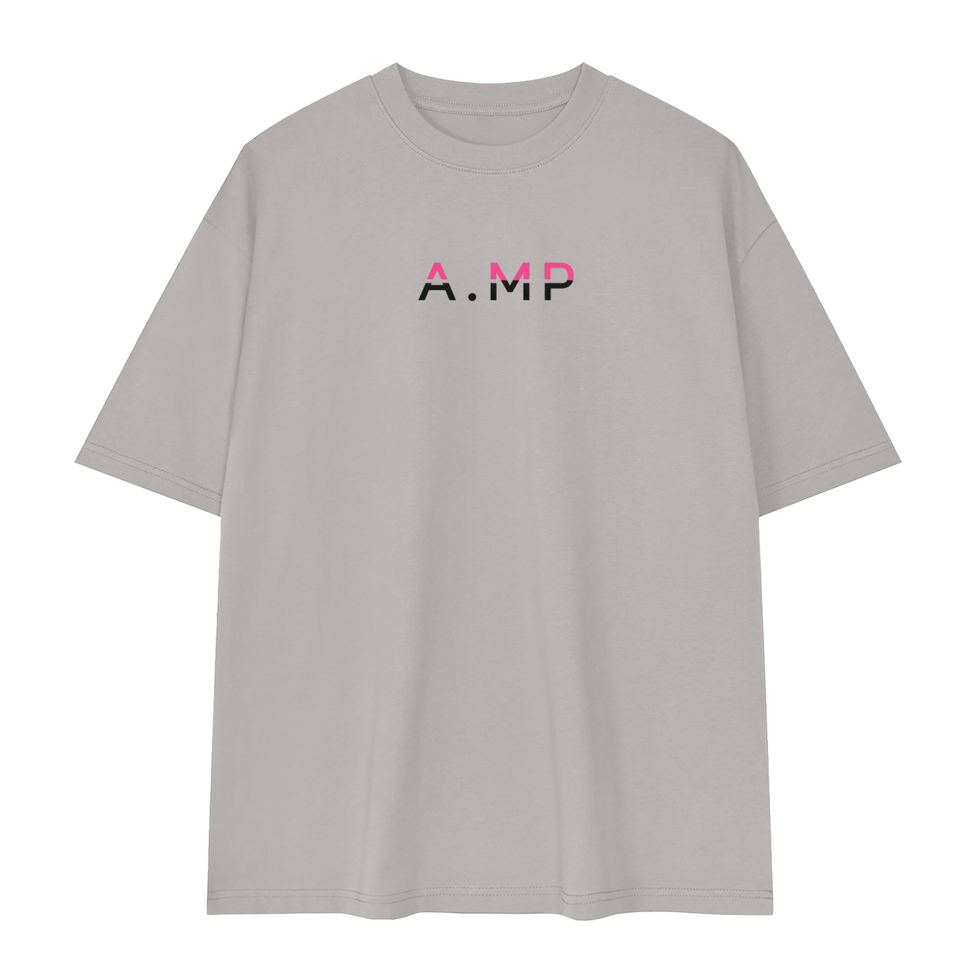 A.MP - Split Tone Drop Shoulder Tee