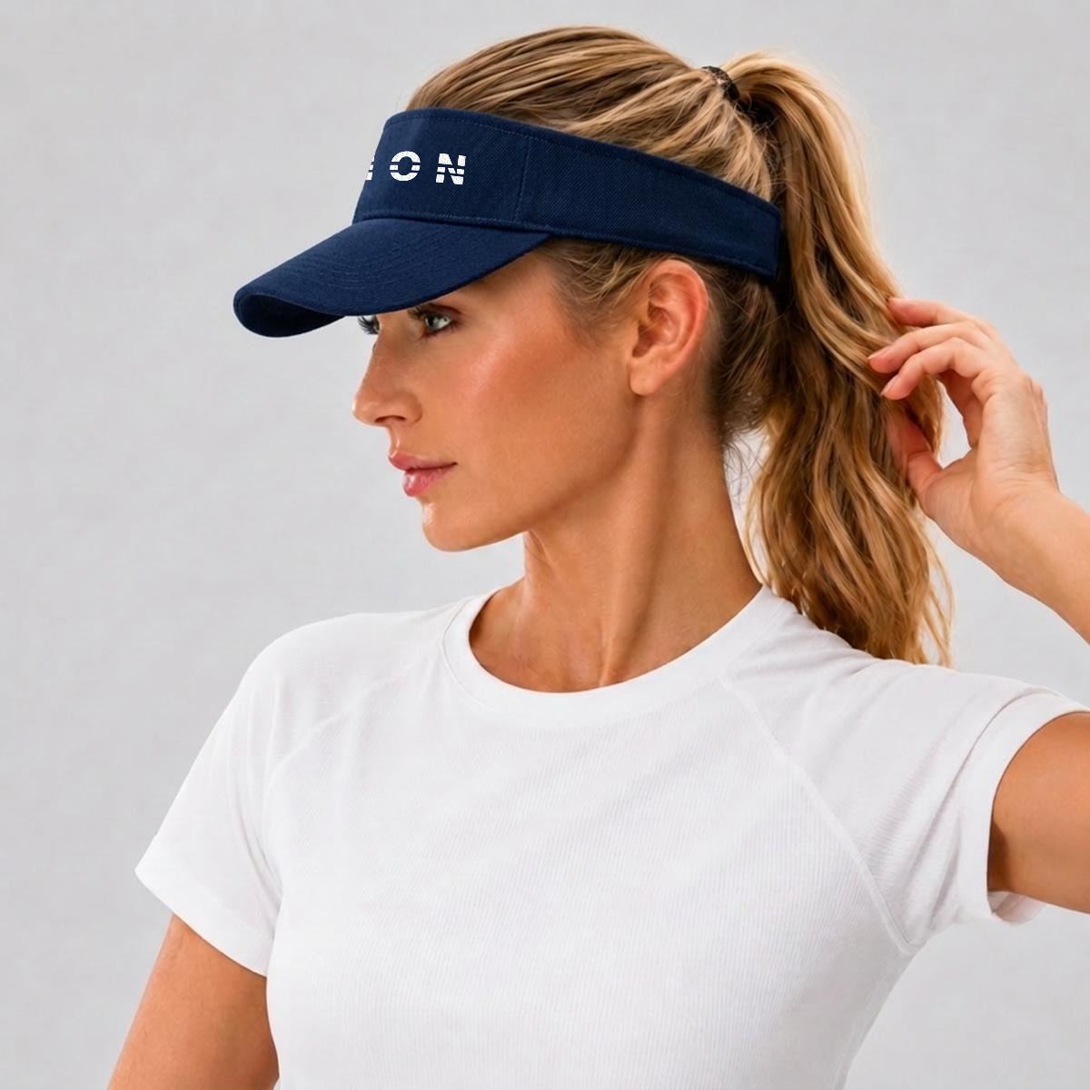 Embroidery Open-Top Visor