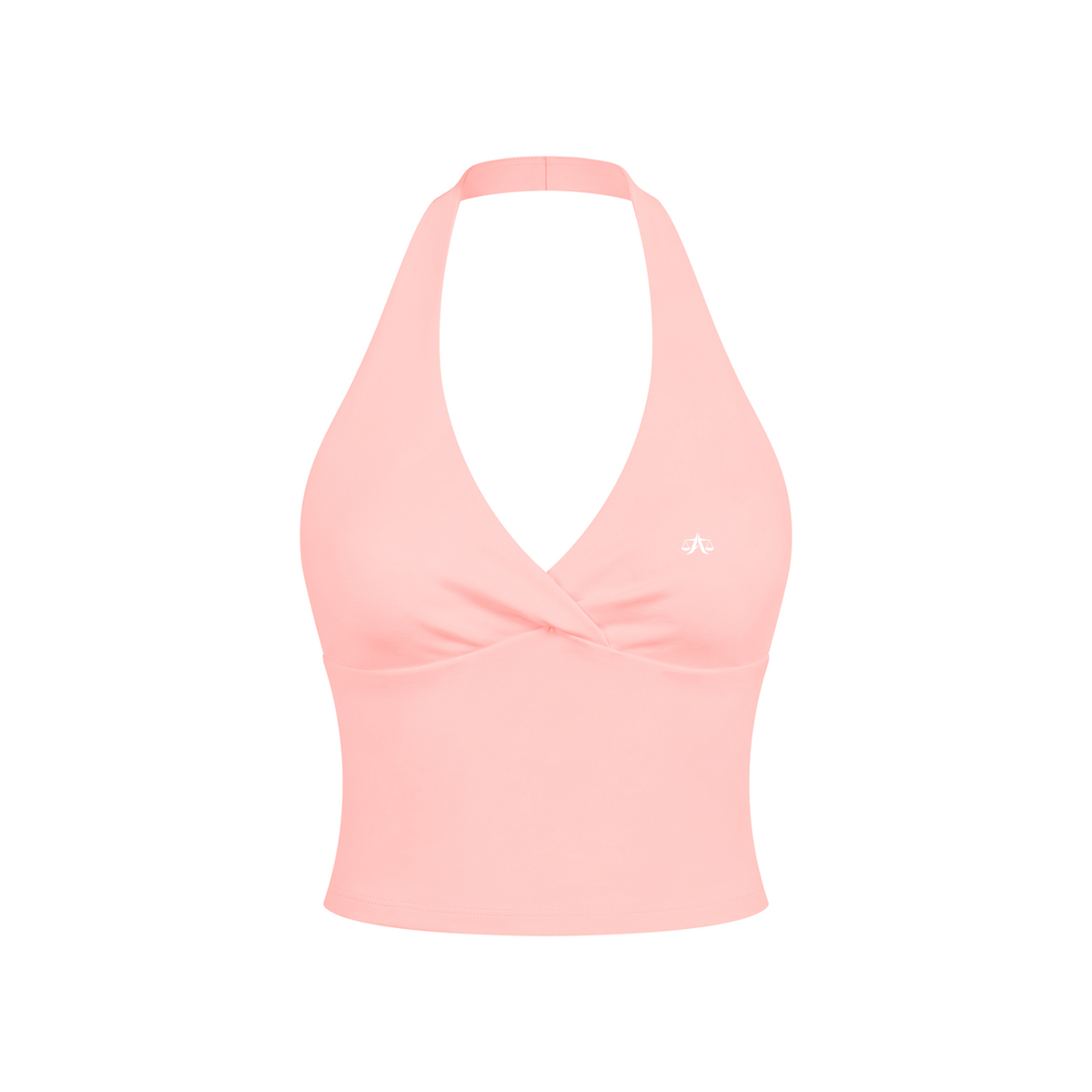 A.MP Ruched Halter Yoga Tank Top alternate product image 3