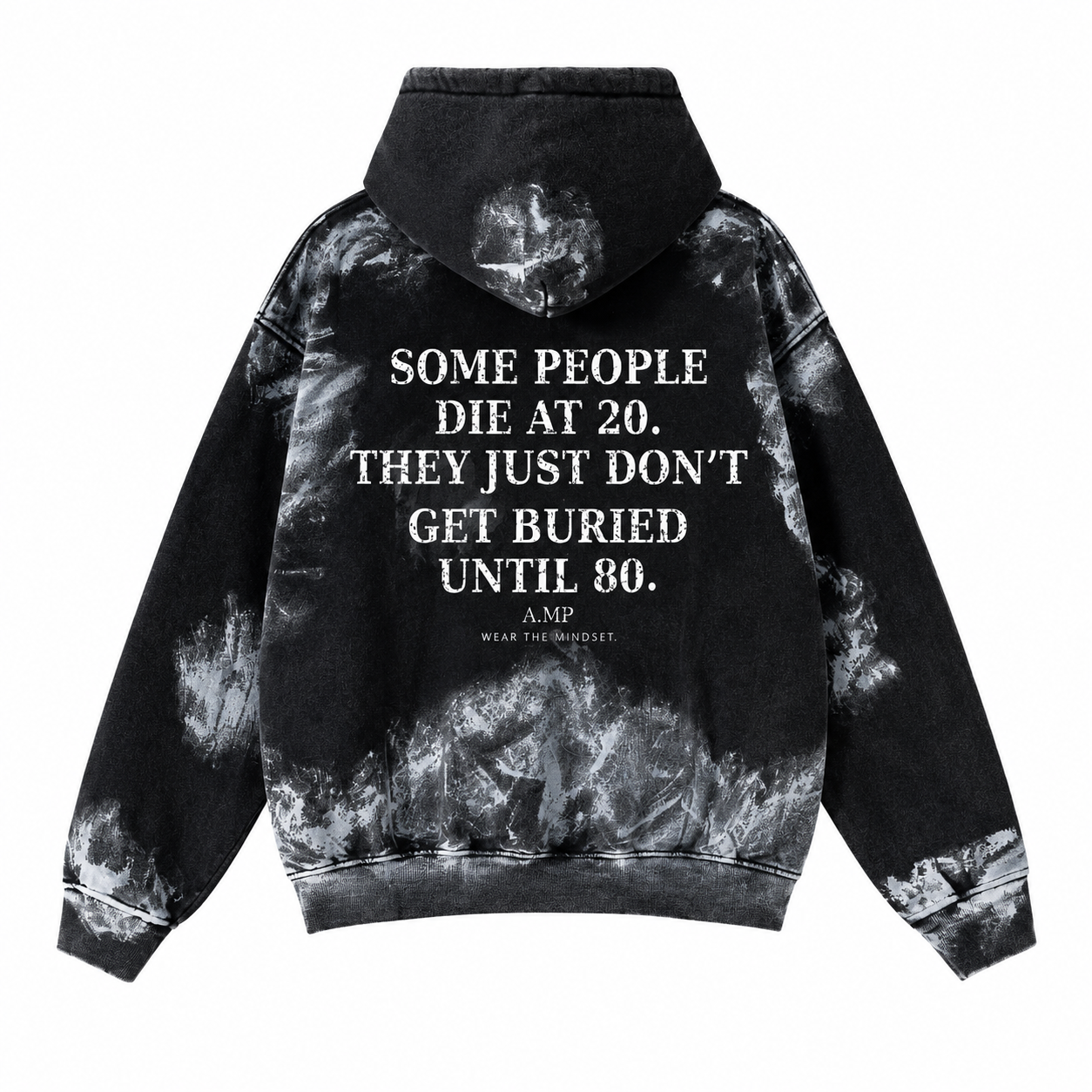 A.MP Heavyweight Vintage-Wash Hoodie