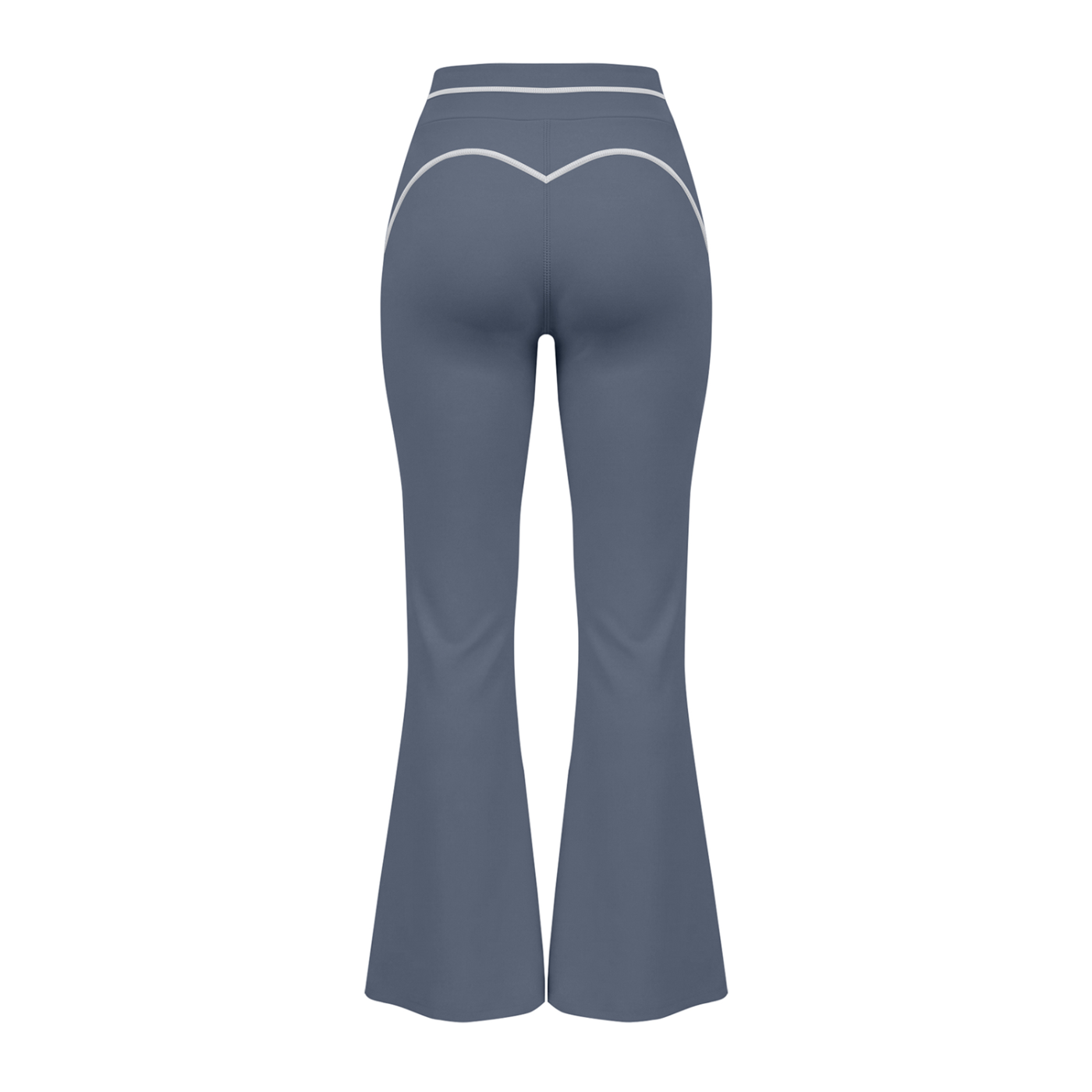A.MP Women's High-Rise Flared Yoga Pants, high waist with a clean skim through the hip