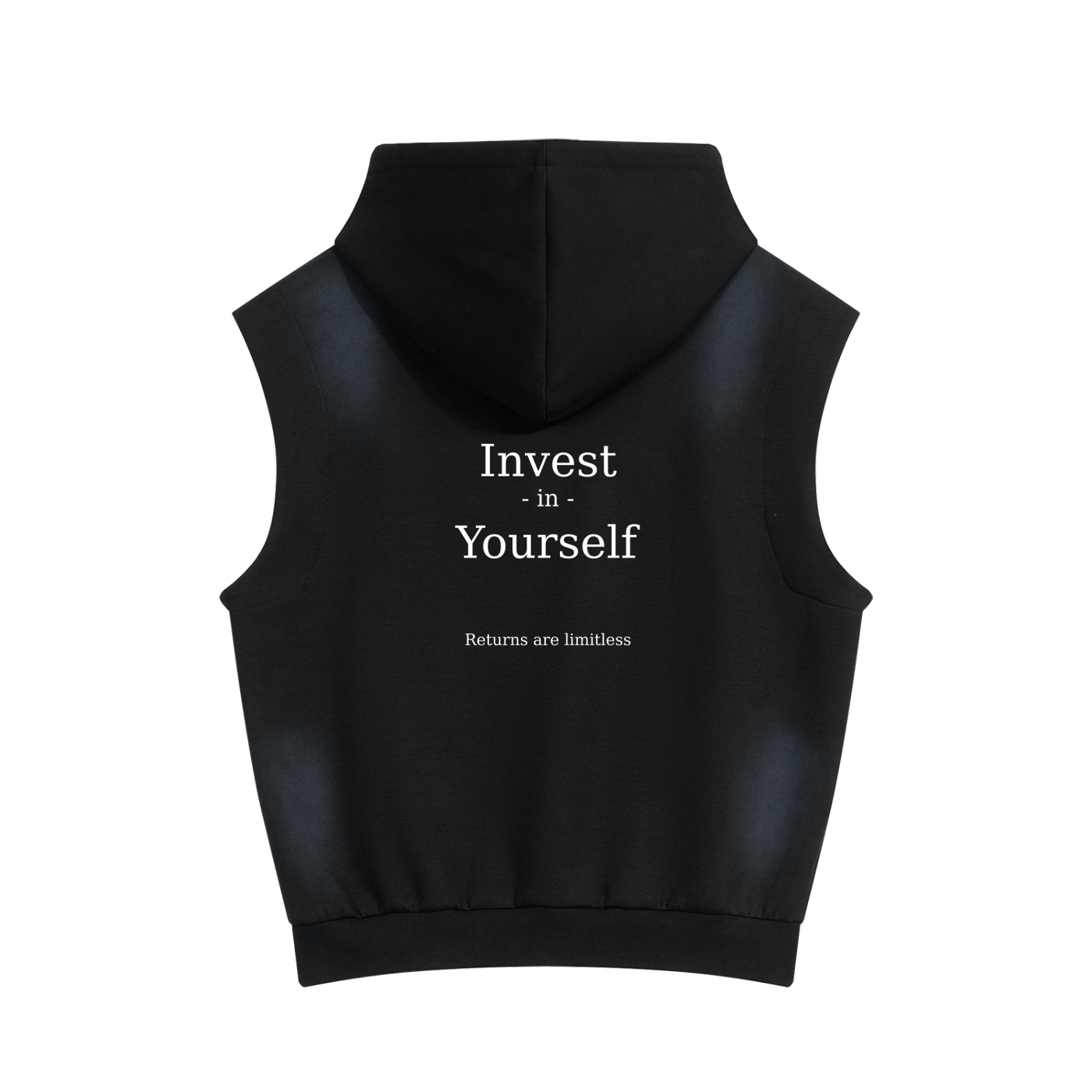 A.MP Grommet Sleeveless Hoodie — grommet detail