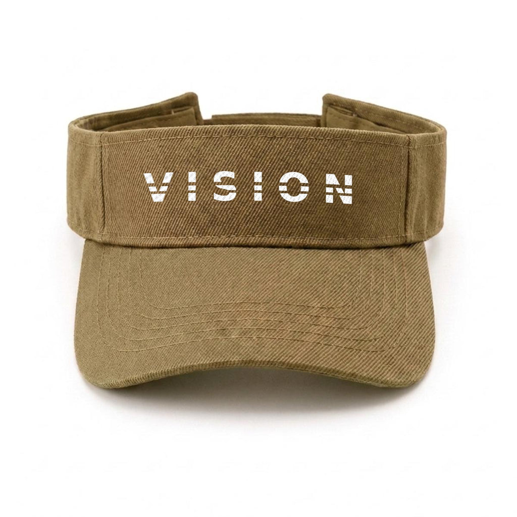 Embroidery Open-Top Visor