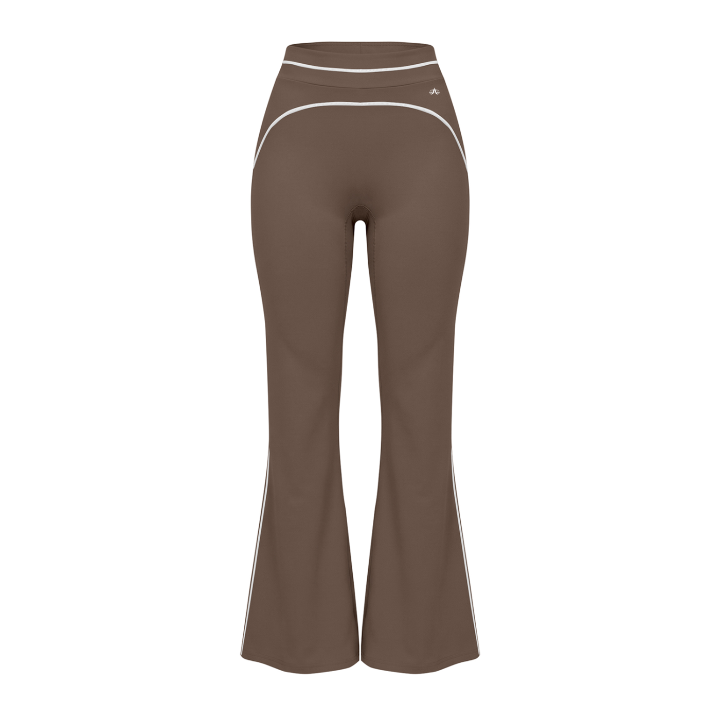A.MP Women's High-Rise Flared Yoga Pants, full-length flare for studio and street