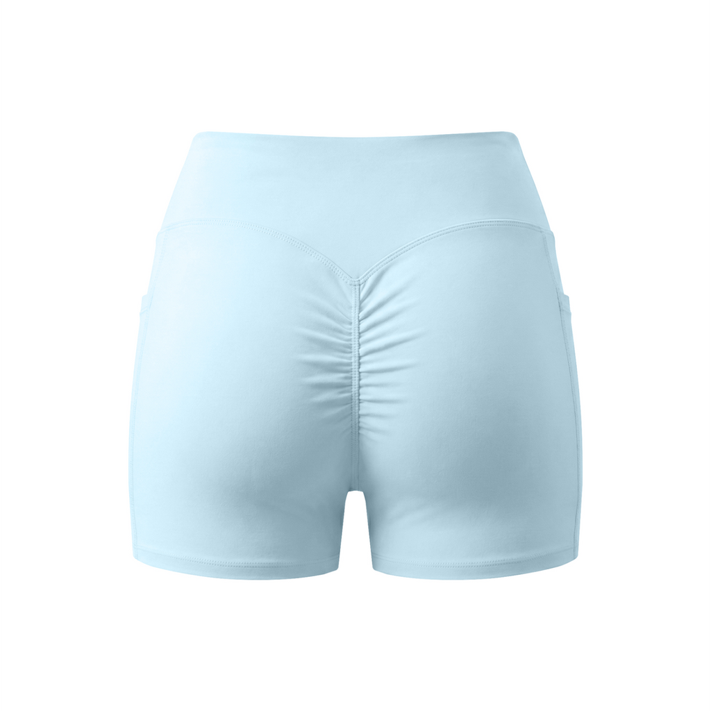 A.MP - A Scale Women’s High Rise Pocket Yoga Shorts