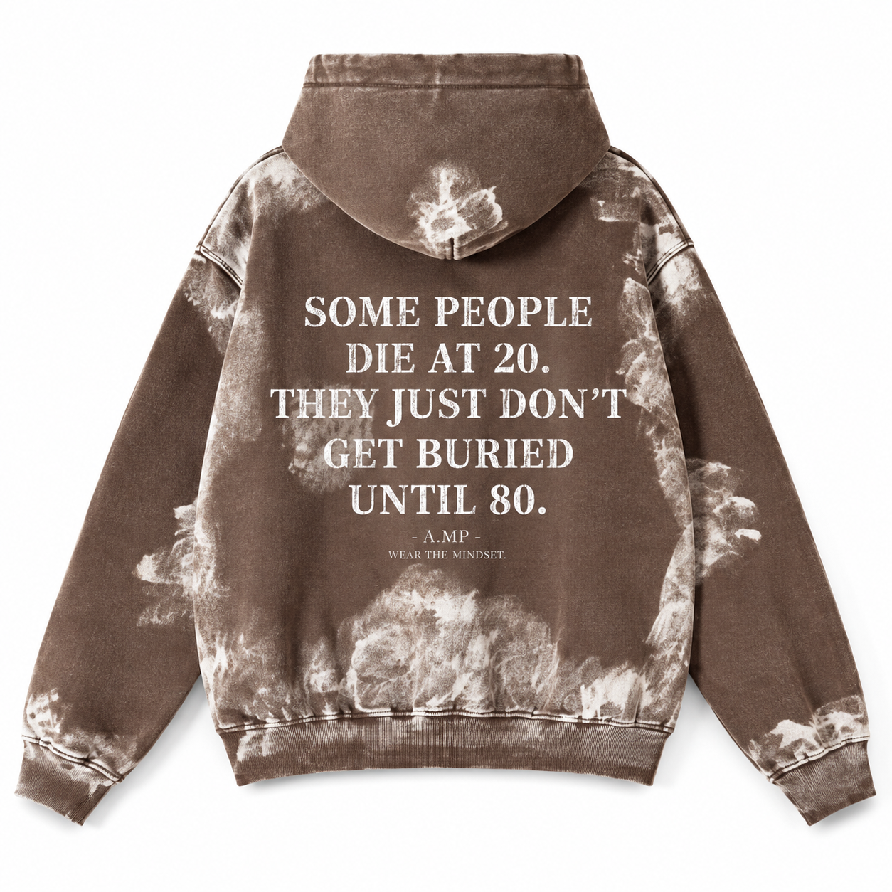 A.MP Heavyweight Vintage-Wash Hoodie