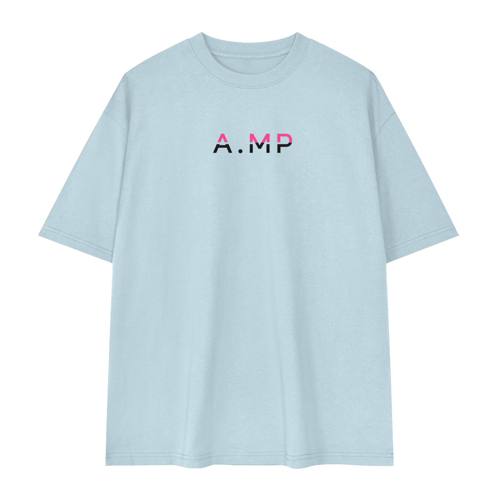 A.MP - Split Tone Drop Shoulder Tee