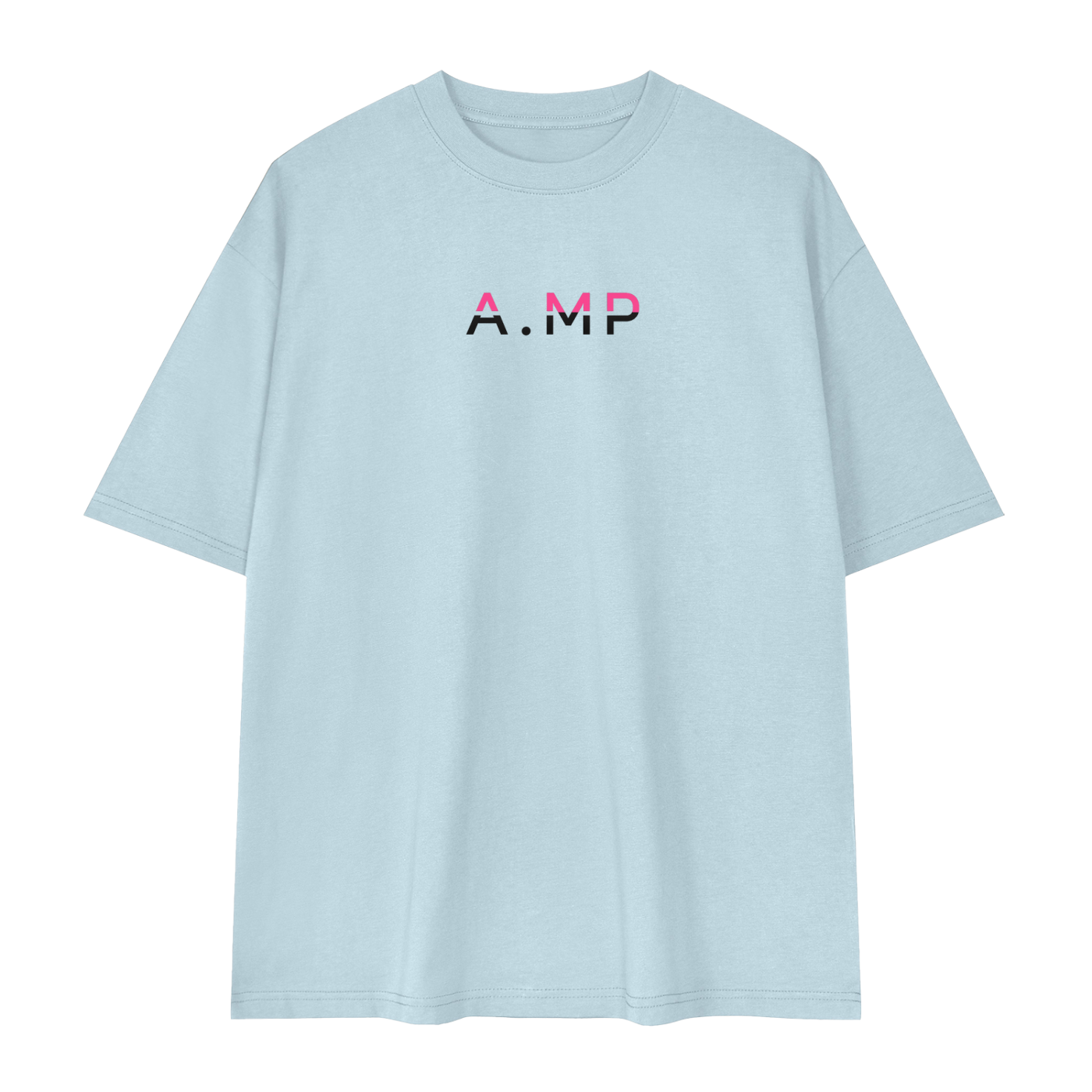 A.MP - Split Tone Drop Shoulder Tee
