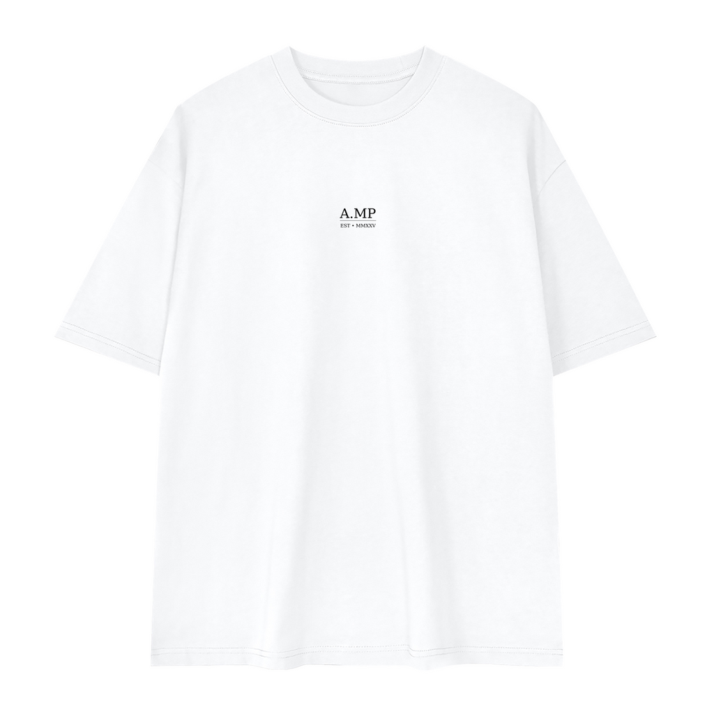 A.MP - Essential Streetwear Loose Drop Shoulder T-Shirt
