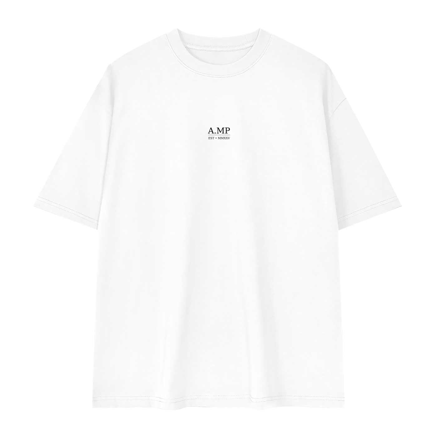 A.MP - Essential Streetwear Loose Drop Shoulder T-Shirt