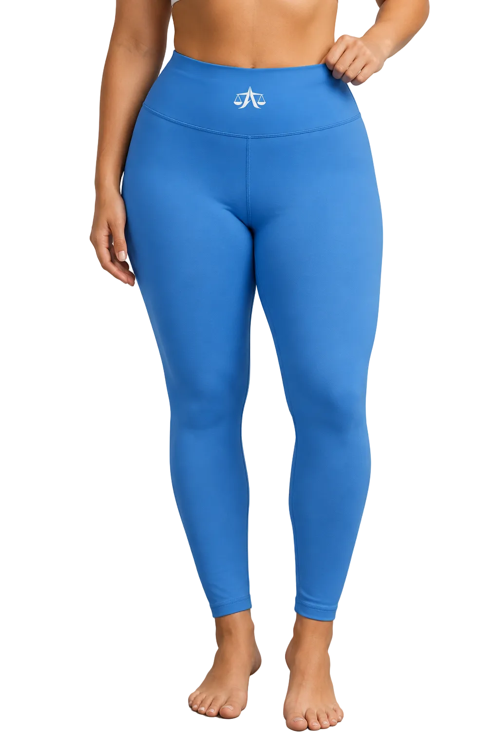 A.MP Sculpt High Waist Leggings — Blue front view