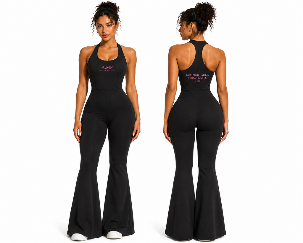 A.MP - Women’s Sculpt Flared Jumpsuit