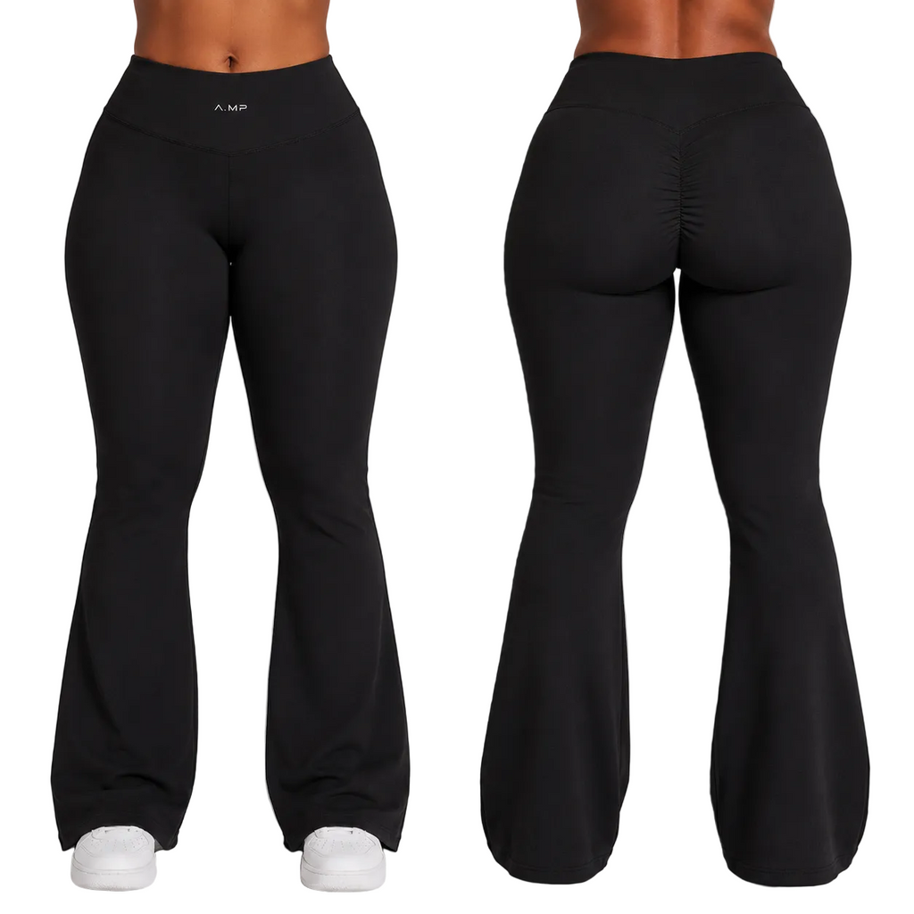 A.MP - Women’s High Rise Flared Leggings
