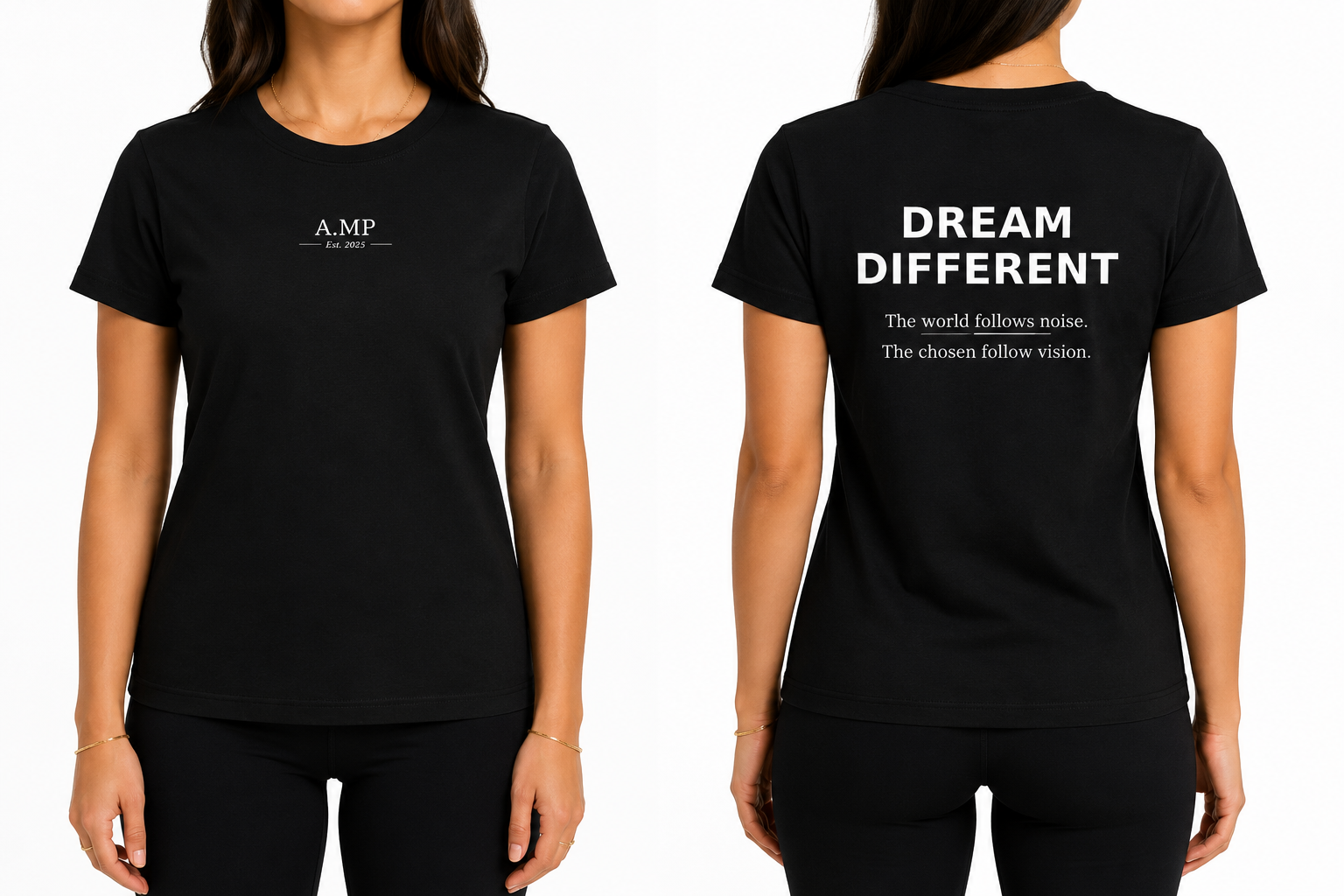 A.MP - Essential Bodycon Crewneck T-Shirt