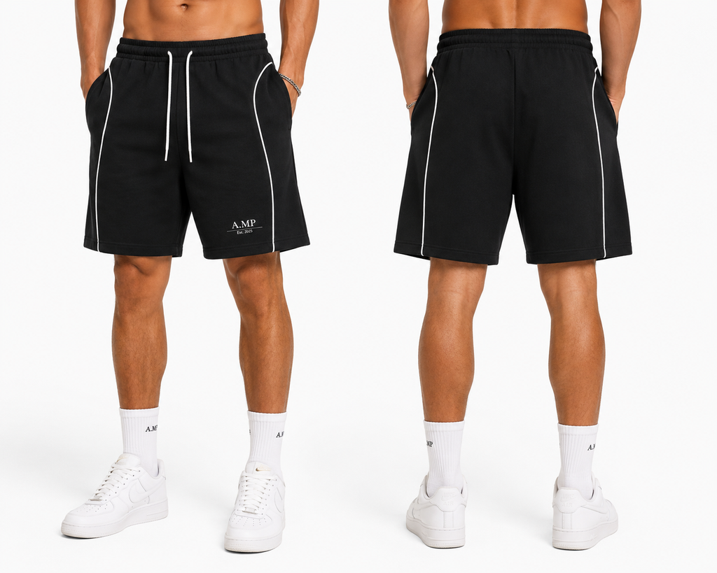 A.MP - Piping Drawstring Shorts