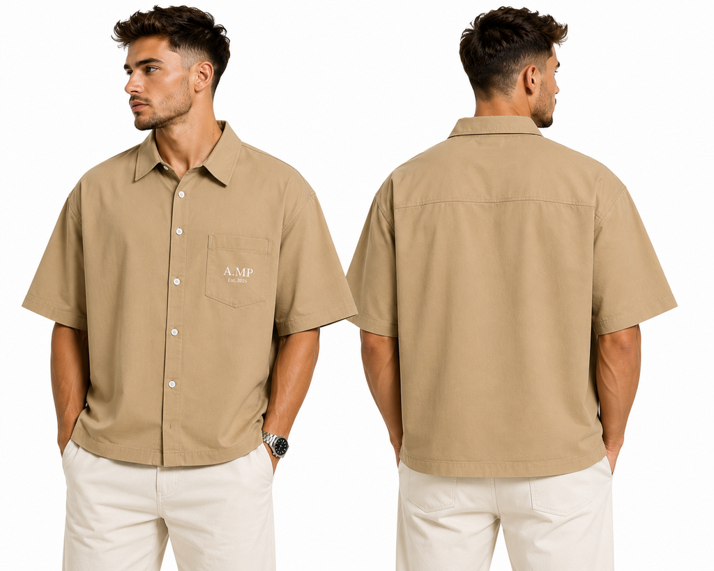A.MP - Boxy Heavyweight Short Sleeve Shirt